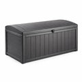 Kunststoff Aufbewahrungsbox Anthrazit 117x45x56 cm